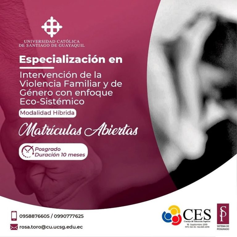 Especialización en Intervención de la Violencia Familiar y de Género ...